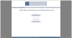 Desktop Screenshot of gatestoneco.com